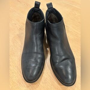 Paul Green Black Leather Chukka Boots size 5.5
